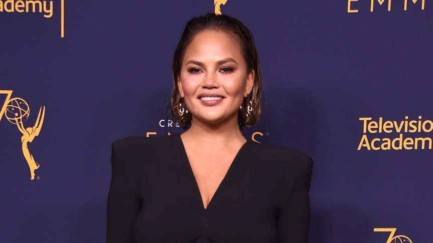Chrissy Teigen Believes Eating Her Placenta Helped Her Avoid Postpartum Depression After Second Baby BY ANDREA PARK